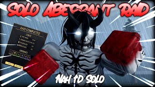 HOW TO SOLO ABERRANT RAID  AOTR [upl. by Ttoille536]