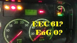 Reading Fault Codes from a Freightliner M2 Dash [upl. by Sydel911]