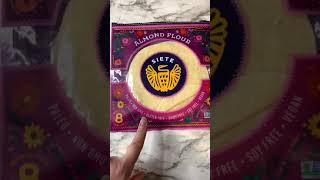 SIETE ALMOND FLOUR TORTILLAS Friday Food Review  Low Carb Food Review Shorts [upl. by Iney965]