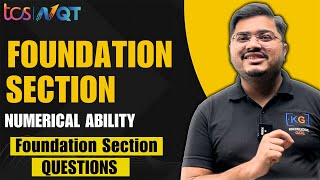 TCS 2025 Numerical Ability Questions Foundation Section [upl. by Auhsuoj]