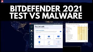 Bitdefender 2021 Review Test vs Malware [upl. by Rockefeller304]