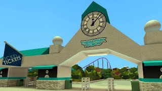 How To Build An Entrance  Theme Park Tycoon 2 No Gamepass [upl. by Ioyal]