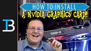 How To Install A Nvidia Graphics Card [upl. by Cynthy]