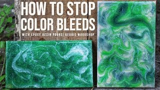 Preventing Color Mixing in Epoxy Resin  Art Resin [upl. by Clemmie]