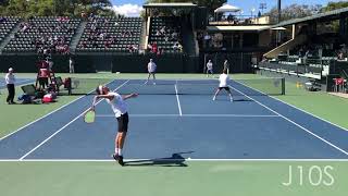 Top Doubles Points  College Tennis 2019 [upl. by Daron970]