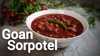 Goan Sorpotel  Sorpotel Masala Recipe [upl. by Yldarb]