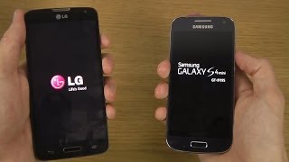 LG L90 vs Samsung Galaxy S4 Mini  Which Is Faster [upl. by Grassi]