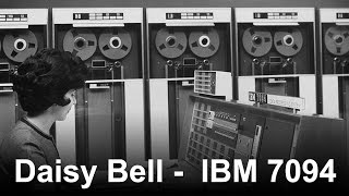 Daisy Bell  IBM 7094 1961 [upl. by Ahsekar]