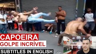 GOLPE INCRÍVEL DE CAPOEIRA  RODA COM FINAL EMOCIONATE [upl. by Hsetirp]