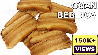 Goan Bebinca Recipe  Goan Bebinca  Bibik  Goan Christmas Sweets  Goan Dessert Recipe [upl. by Oer227]