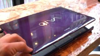 Sony VAIO Laptops 2011 Lineup HandsOn [upl. by Eenyaj]