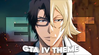 Aizen x Urahara  GTA IV Theme Edit [upl. by Lippold565]