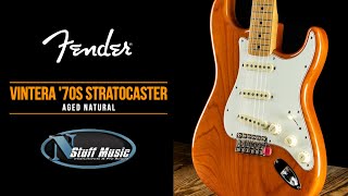 Vintera 70s Stratocaster from Fender  In Depth Demo [upl. by Gibrian]